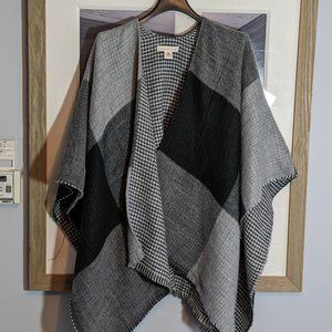Lovestitch cozy womens poncho OS EUC